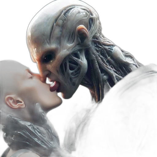 creature, mask, robot, concept art transparent PNG cut-out