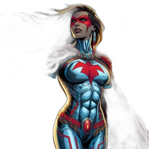 comic book art, concept art, fantasy art, 3d render transparent PNG cut-out