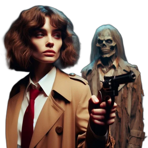 jacket, face, concept art, comic book art transparent PNG cut-out