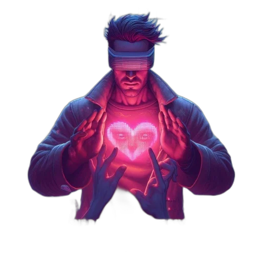 jacket, robot, mask, face transparent PNG cut-out