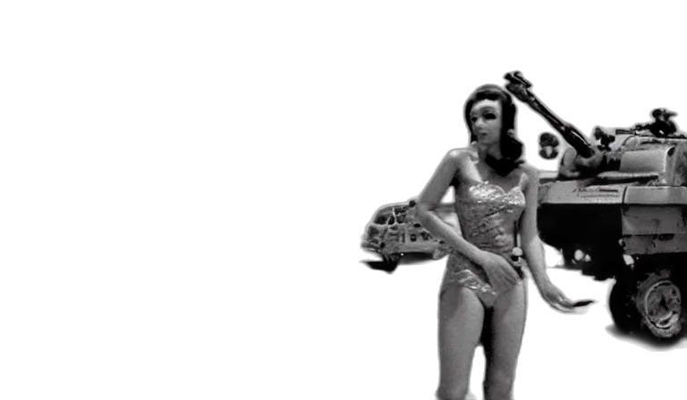 dress, weapon, robot, outer space transparent PNG cut-out
