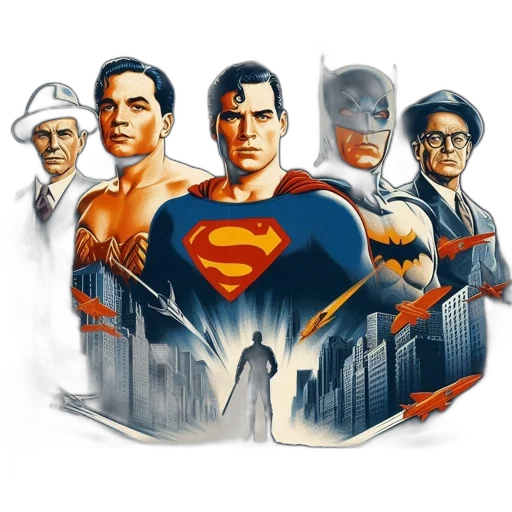 comic book art, concept art, cartoon, pixel art transparent PNG cut-out