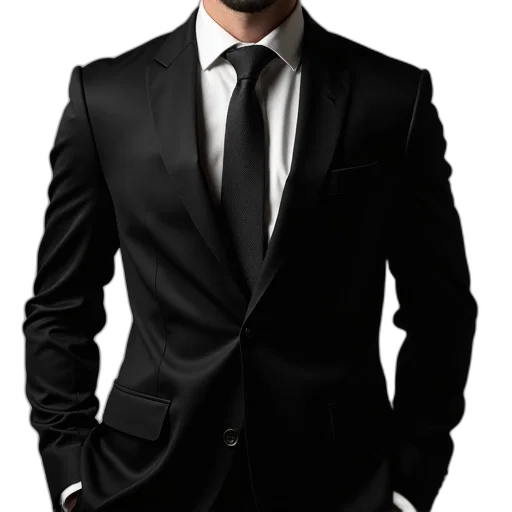 jacket, staff, face, dress transparent PNG cut-out