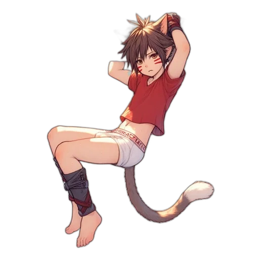 staff, creature, animal, anime transparent PNG cut-out