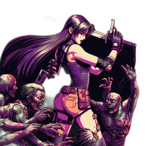 weapon, comic book art, concept art, fantasy art transparent PNG cut-out