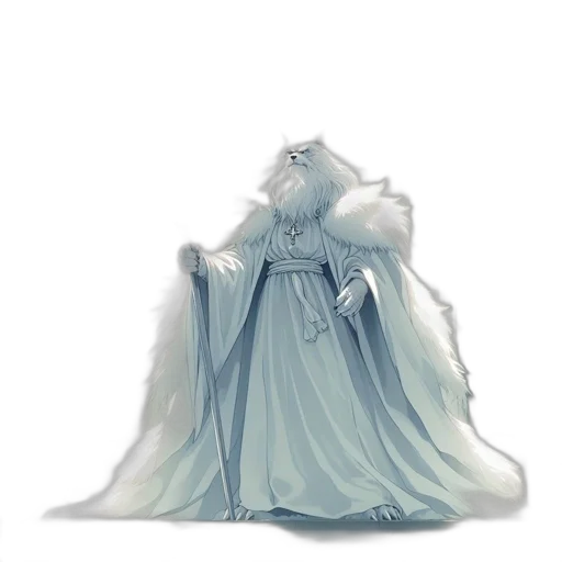 dress, crown, creature, jacket transparent PNG cut-out
