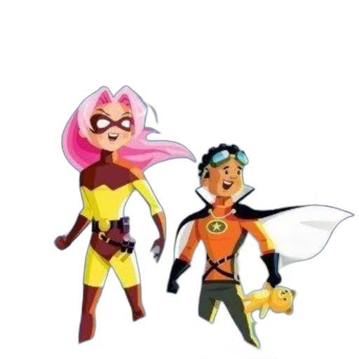 comic book art, concept art, cartoon, 3d render transparent PNG cut-out