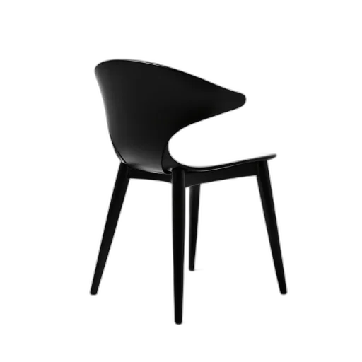 furniture, 3d render, monochrome, sleek transparent PNG cut-out