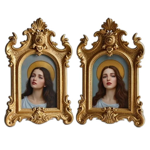 crown, jewelry, face, photorealistic transparent PNG cut-out