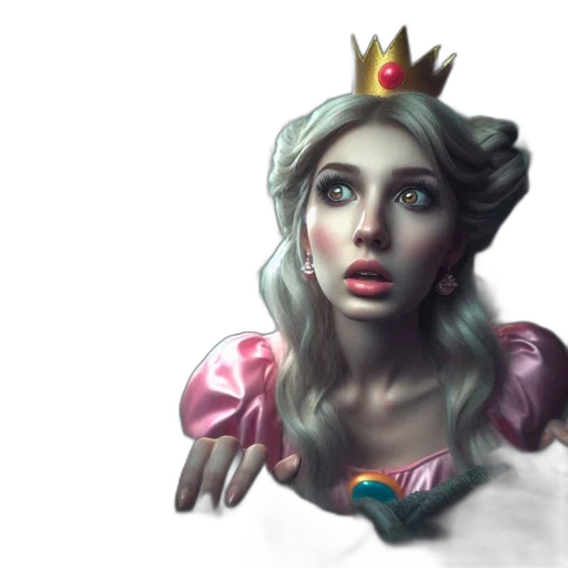 crown, face, concept art, fantasy art transparent PNG cut-out