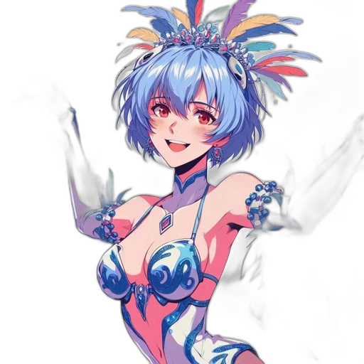 robot, dress, staff, weapon transparent PNG cut-out