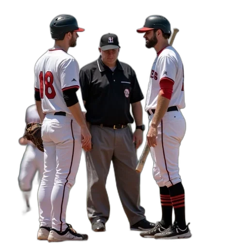 staff, baseball, game, progress transparent PNG cut-out