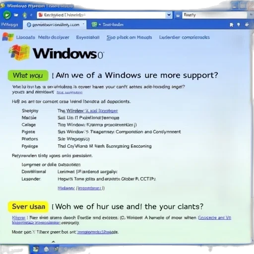 windows, help, support, page transparent PNG cut-out