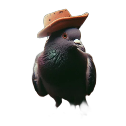 hat, animal, creature, staff transparent PNG cut-out