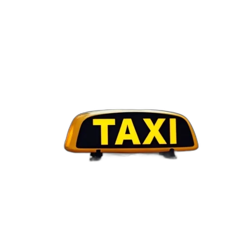 car, staff, hat, taxi transparent PNG cut-out