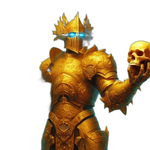 robot, concept art, fantasy art, 3d render transparent PNG cut-out