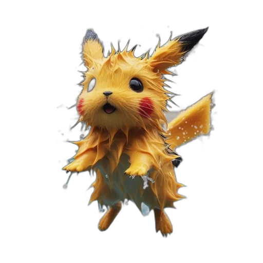 creature, animal, dragon, staff transparent PNG cut-out