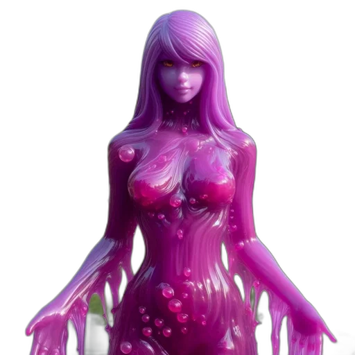 dress, creature, concept art, 3d render transparent PNG cut-out