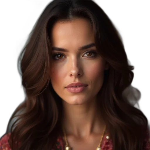 face, hair, jewelry, crown transparent PNG cut-out