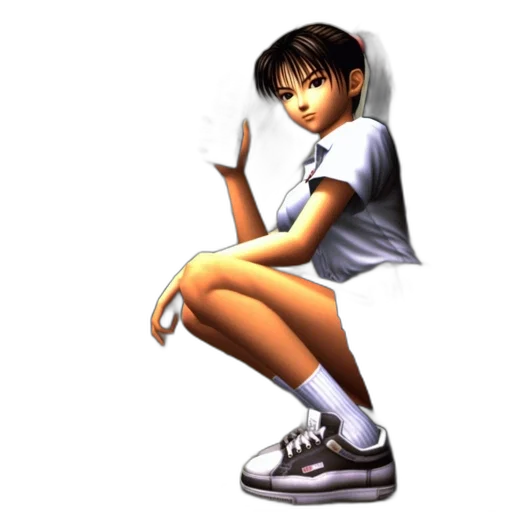 shoes, photorealistic, vaporwave, concept art transparent PNG cut-out