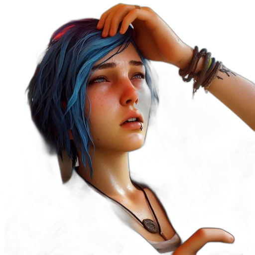 face, jewelry, photorealistic, concept art transparent PNG cut-out