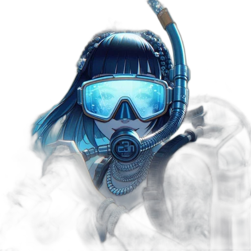 mask, robot, staff, weapon transparent PNG cut-out