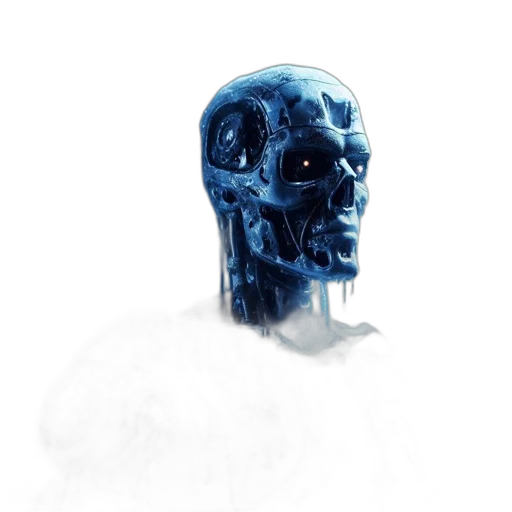 robot, mask, face, creature transparent PNG cut-out