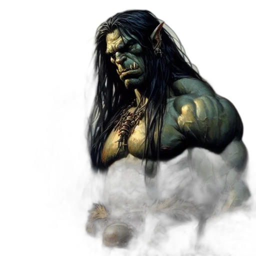 creature, concept art, fantasy art, comic book art transparent PNG cut-out
