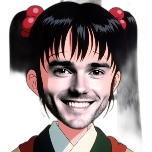 face, staff, creature, anime transparent PNG cut-out