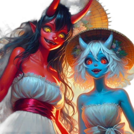 mask, fantasy art, concept art, oil painting transparent PNG cut-out