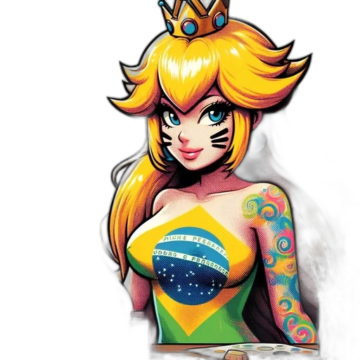 crown, pixel art, comic book art, concept art transparent PNG cut-out