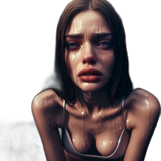 face, photorealistic, concept art, fantasy art transparent PNG cut-out