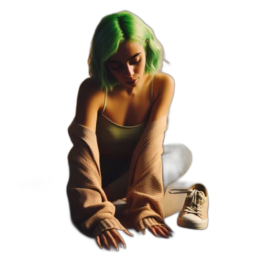 shoes, jacket, dress, creature transparent PNG cut-out