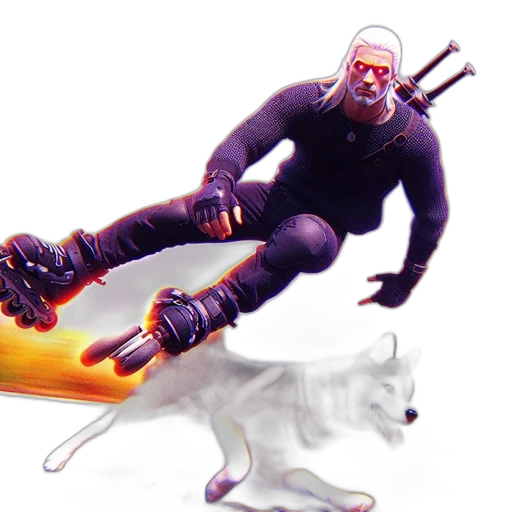 animal, creature, weapon, staff transparent PNG cut-out