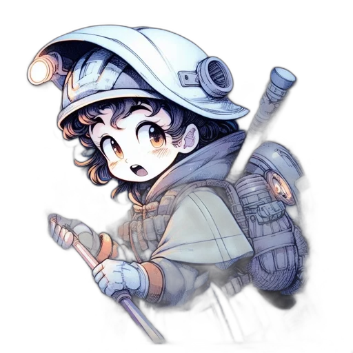 staff, weapon, sword, robot transparent PNG cut-out
