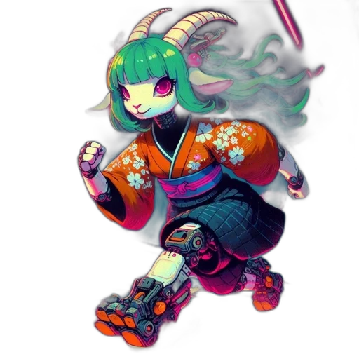 dragon, weapon, jacket, staff transparent PNG cut-out