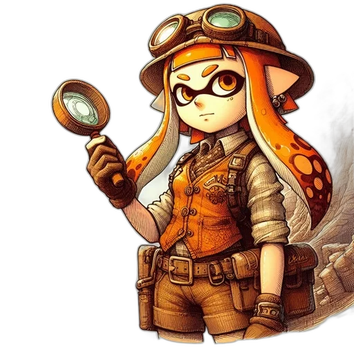 staff, weapon, hat, animal transparent PNG cut-out