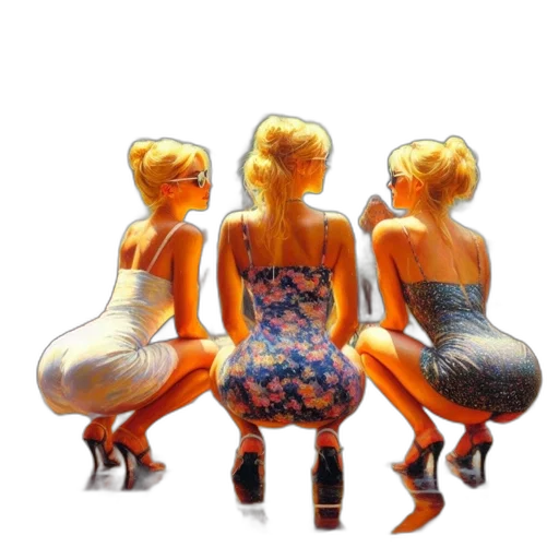 dress, furniture, 3d render, concept art transparent PNG cut-out