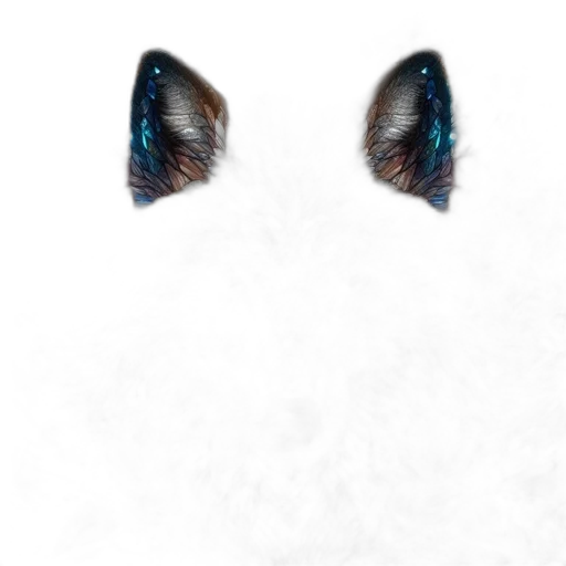 mask, hair, face, animal transparent PNG cut-out
