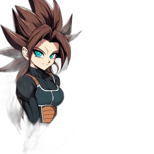hair, staff, jacket, concept art transparent PNG cut-out