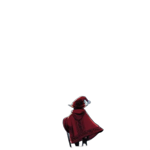 hat, dress, creature, robot transparent PNG cut-out