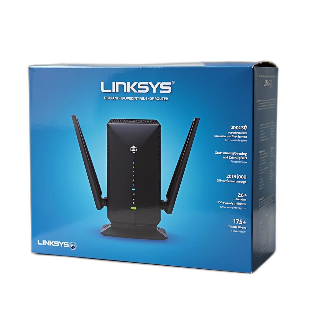 product, box, linksys, maxstream transparent PNG cut-out