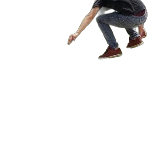 shoes, staff, creature, jacket transparent PNG cut-out
