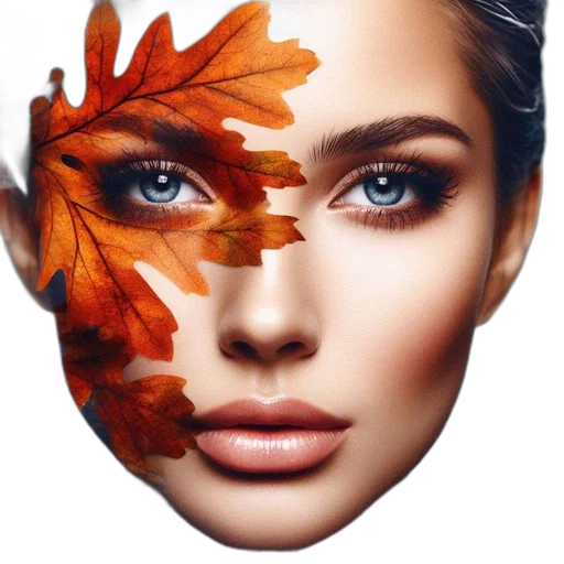 face, mask, crown, photorealistic transparent PNG cut-out