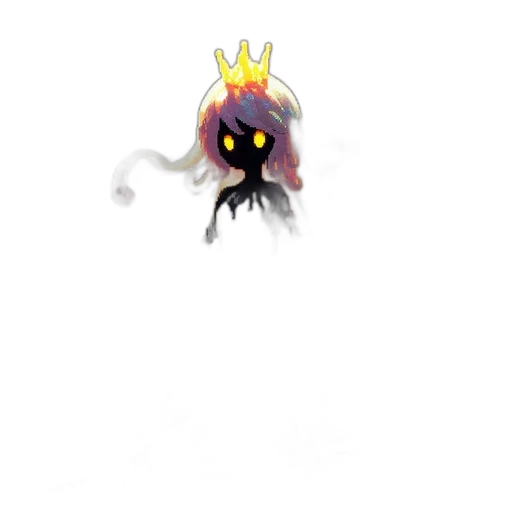 crown, creature, animal, staff transparent PNG cut-out