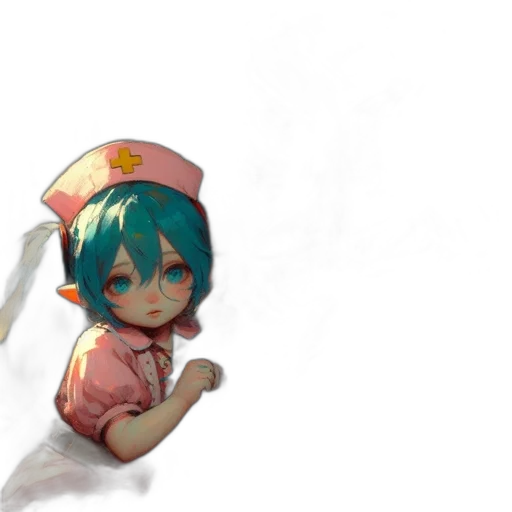 staff, hat, weapon, robot transparent PNG cut-out