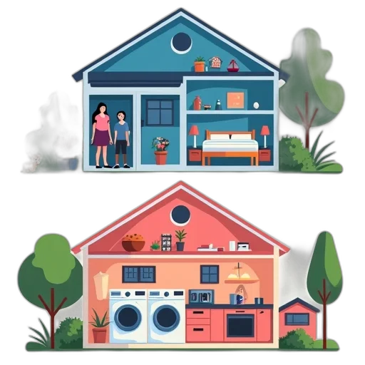 3d render, concept art, colorful, second transparent PNG cut-out
