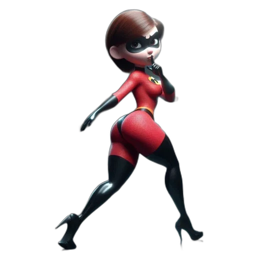 dress, robot, concept art, 3d render transparent PNG cut-out