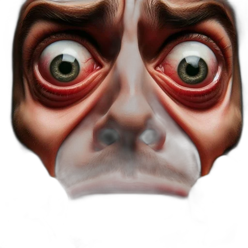 mask, face, creature, staff transparent PNG cut-out