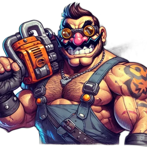 weapon, mask, concept art, comic book art transparent PNG cut-out